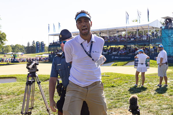 Rory McIlroy FUMING as fan sends remote control golf ball onto the green!