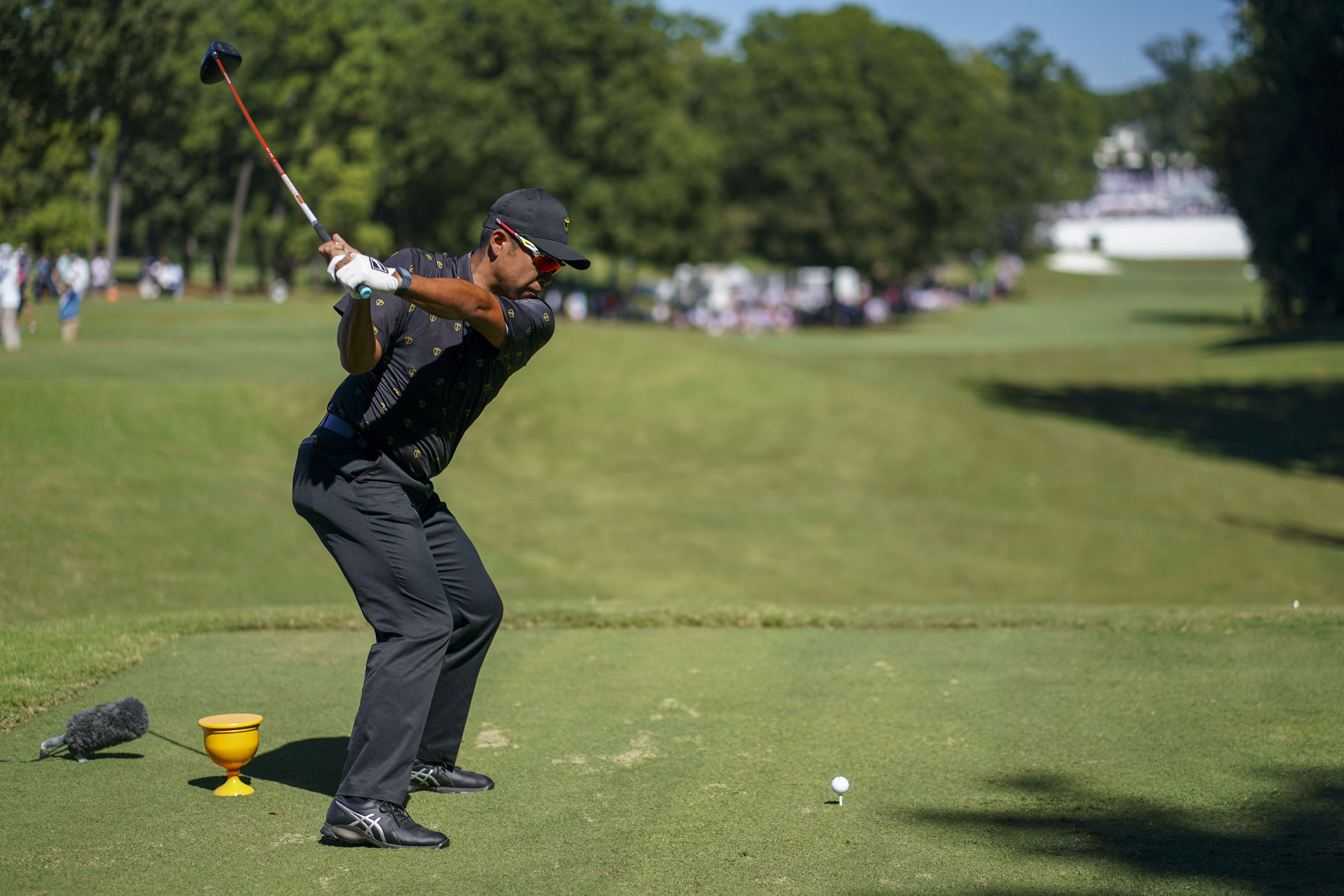 Hideki Matsuyama's comments about LIV Golf will please the PGA Tour chief