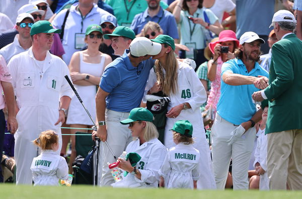 Pictures: Rory McIlroy packs on PDA with Erica Stoll at Masters Par 3 Contest