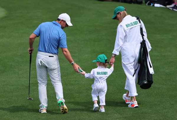 Pictures: Rory McIlroy packs on PDA with Erica Stoll at Masters Par 3 Contest