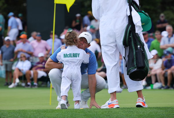 Pictures: Rory McIlroy packs on PDA with Erica Stoll at Masters Par 3 Contest