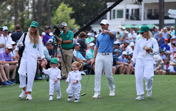 Pictures: Rory McIlroy packs on PDA with Erica Stoll at Masters Par 3 Contest