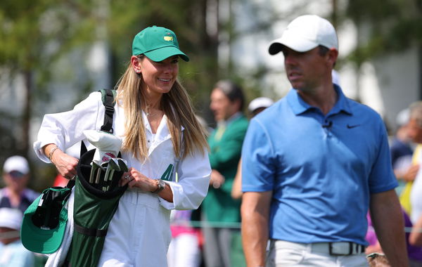 Pictures: Rory McIlroy packs on PDA with Erica Stoll at Masters Par 3 Contest