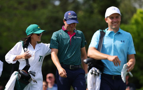 Pictures: Rory McIlroy packs on PDA with Erica Stoll at Masters Par 3 Contest