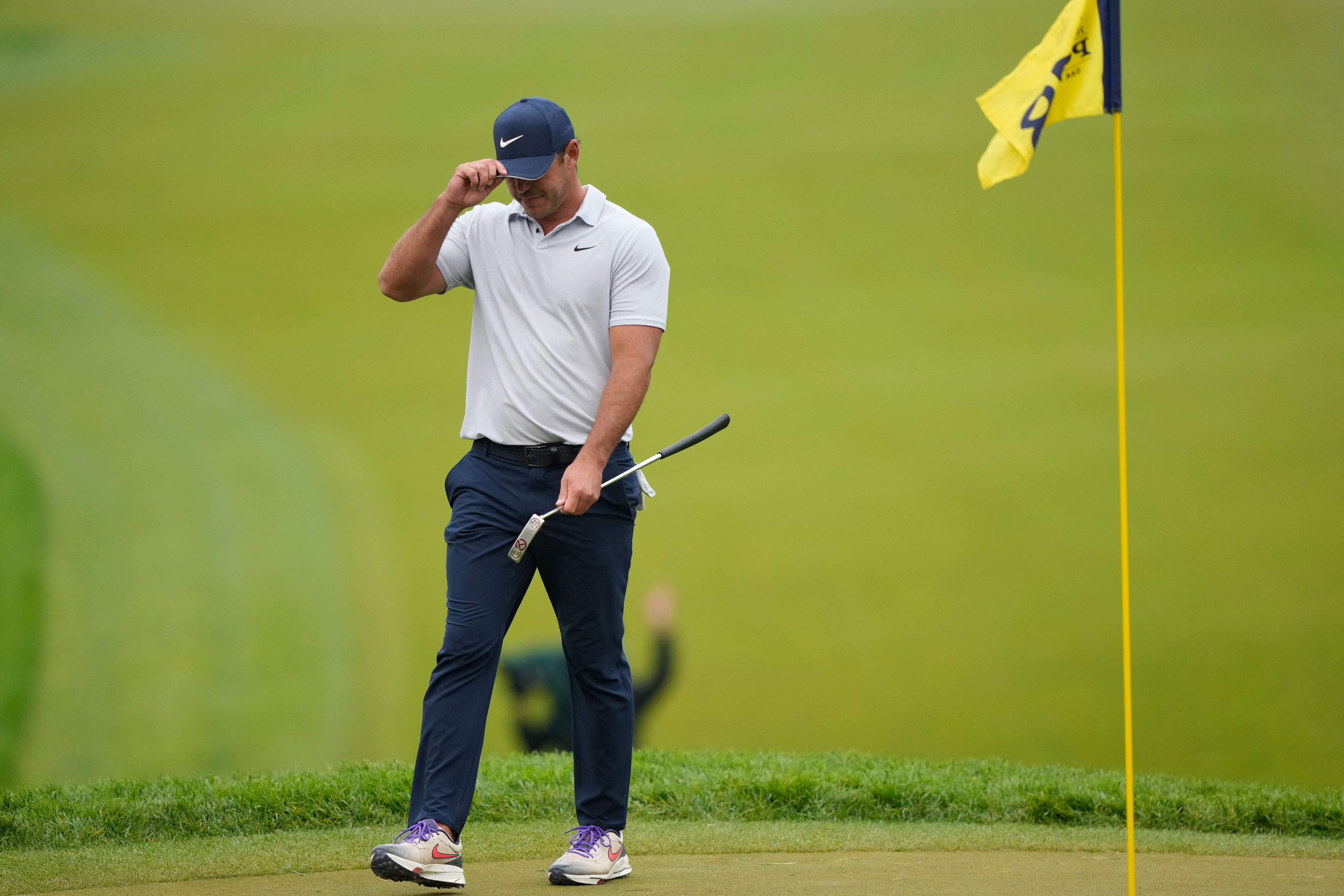WATCH: Brooks Koepka with funniest ever (?!) exit to a news conference