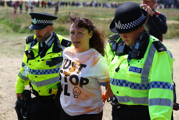 Report: Billy Horschel 'fends off' Just Stop Oil protesters at The Open