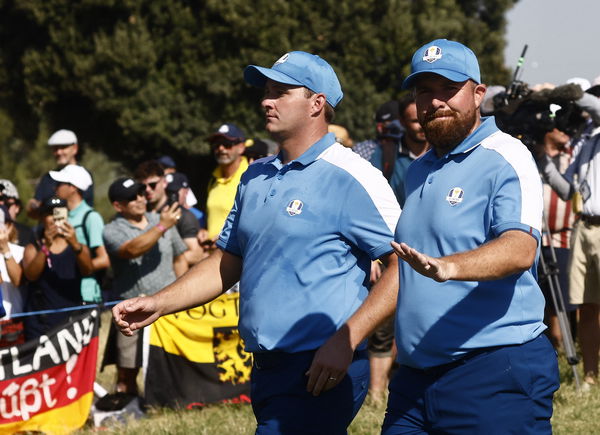 This was after watching the Englishman split the opening fairway as he set out for his afternoon fourballs match with Bob MacIntyre.