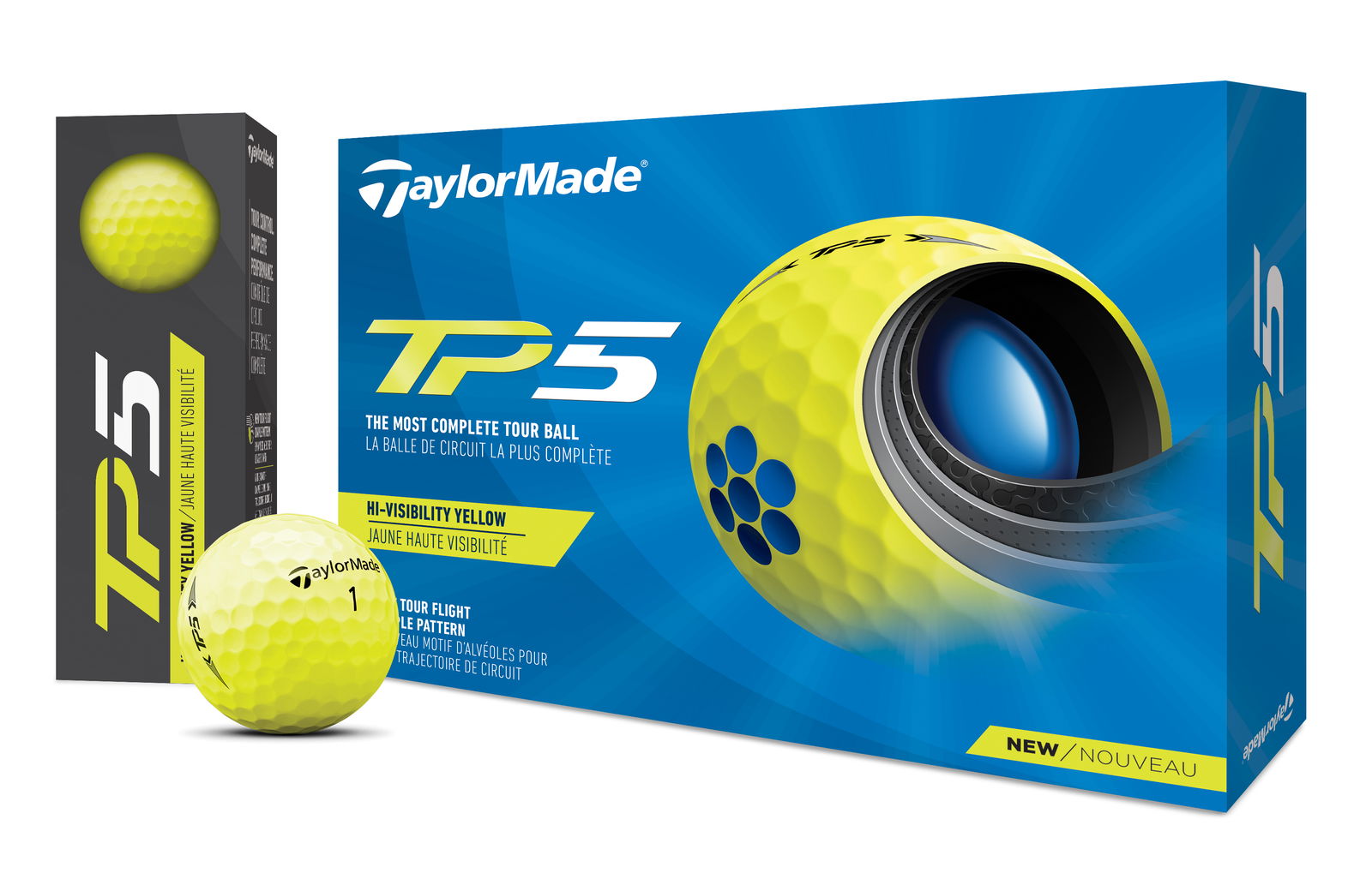 TaylorMade Golf introduces new TP5 and TP5x golf balls