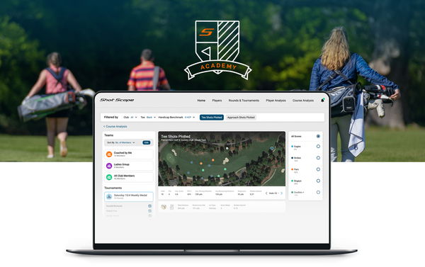 NEW Shot Scope Academy: on-course tracking system connecting golfers and coaches