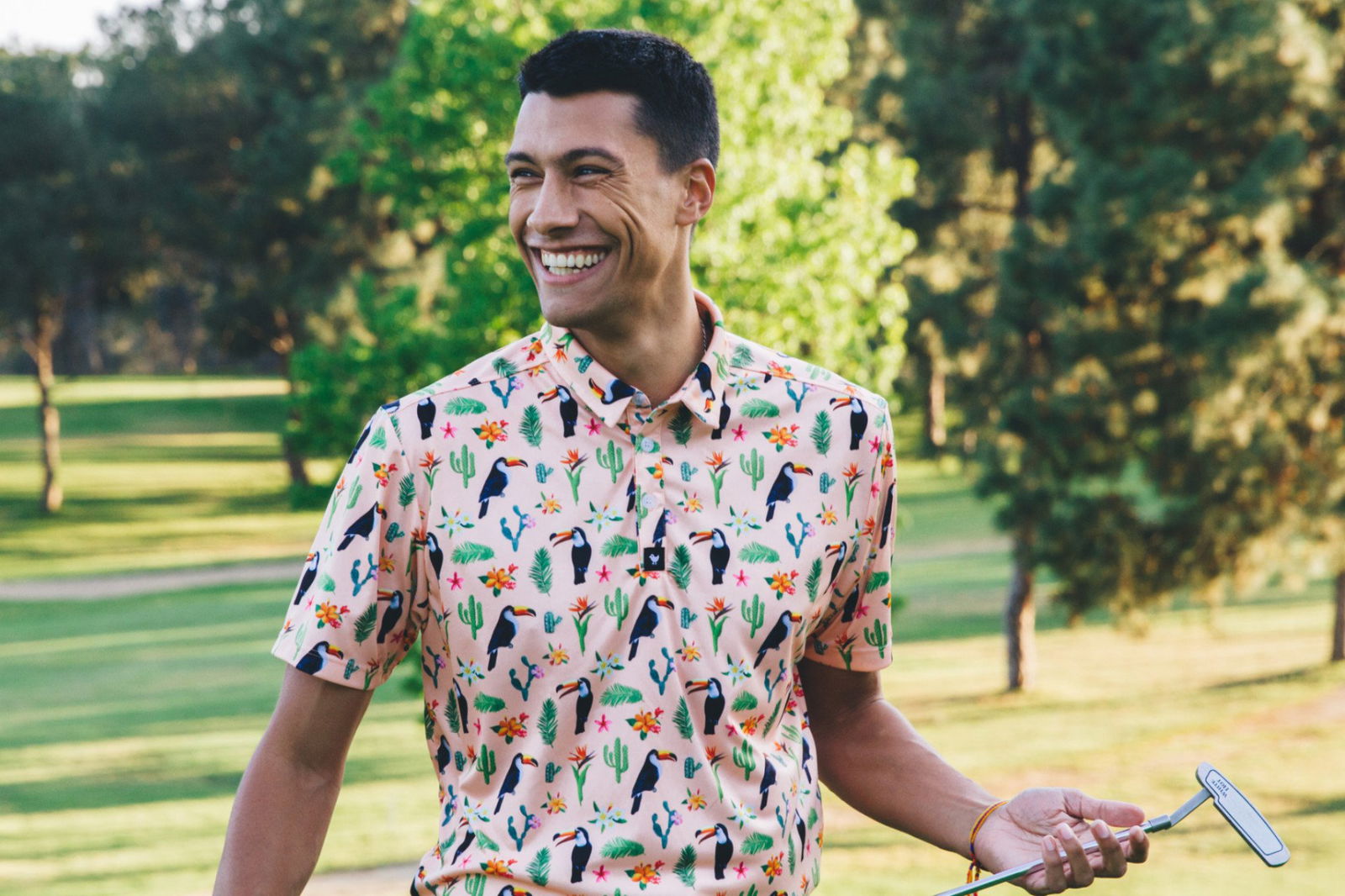 11 wavy golf polos that will light up the fairways this summer