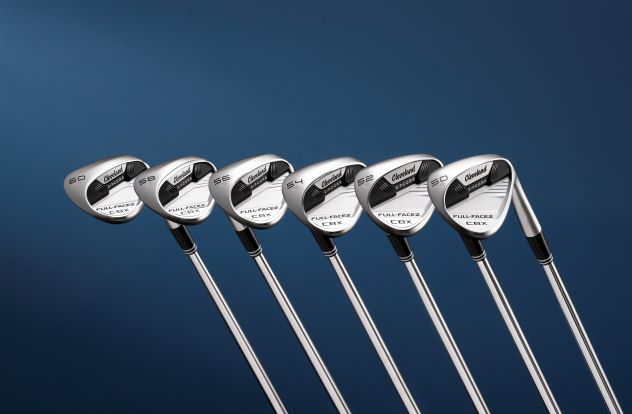 NEW: Cleveland Golf CBX Full Face 2 Wedges with largest CBX face ever