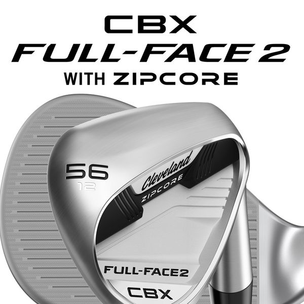 NEW: Cleveland Golf CBX Full Face 2 Wedges with largest CBX face ever