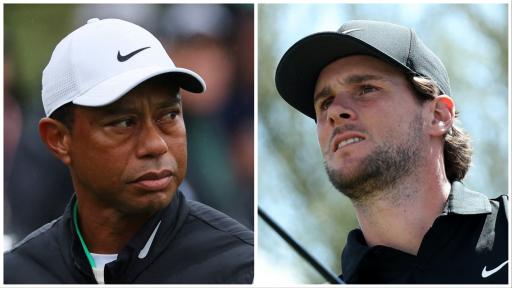 LIV Golf's Thomas Pieters throws Titleist driver into trash can at The Masters!