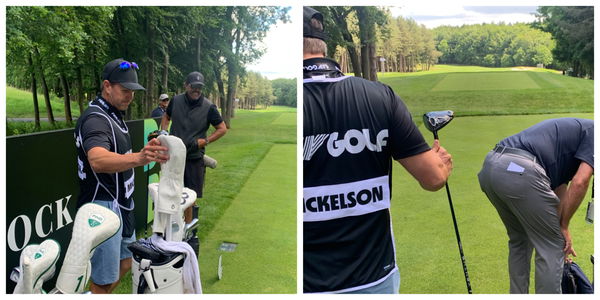 Phil Mickelson tees up with Yasir Al-Rumayyan in LIV Golf pro-am