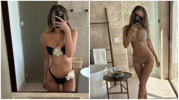 Paulina Gretzky shows off CHEEKY side ahead of new LIV Golf League season