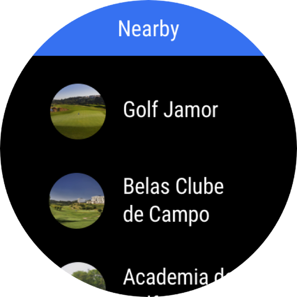 Hole19 courses