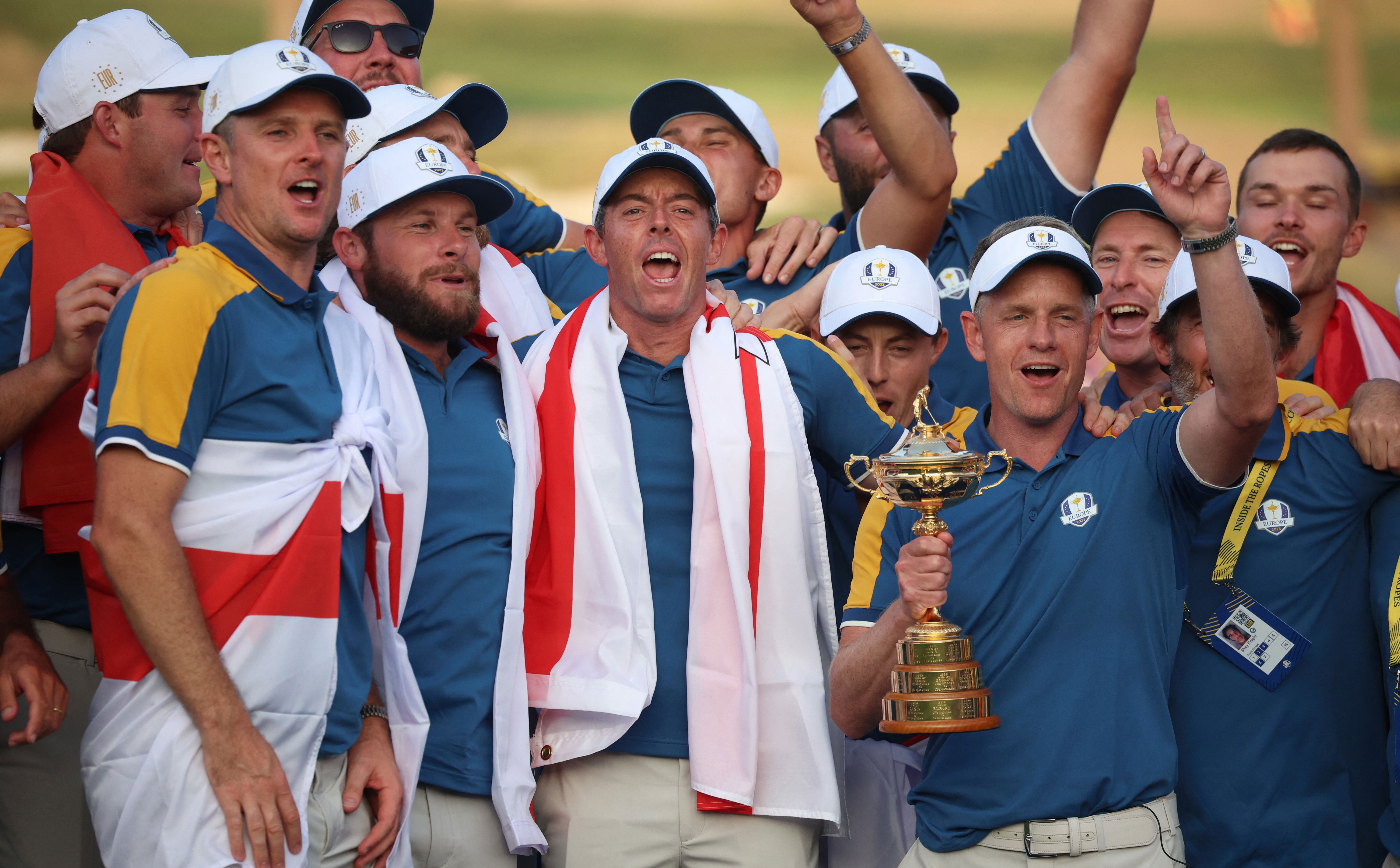 Luke Donald Ryder Cup 2023