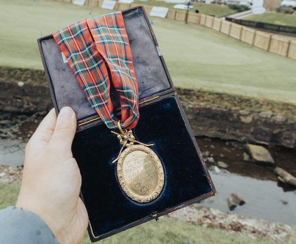 "This moment won't be topped": Amateur James White on winning Leven Gold Medal 