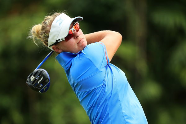 LPGA player cleared of penalty, then docked one stroke after video review