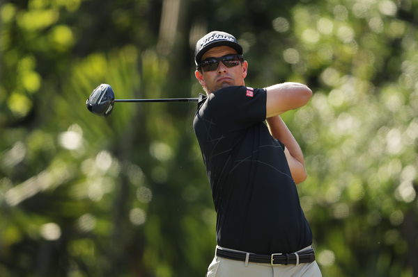 Adam Scott uses 8-year-old driver at Players, opens with 69