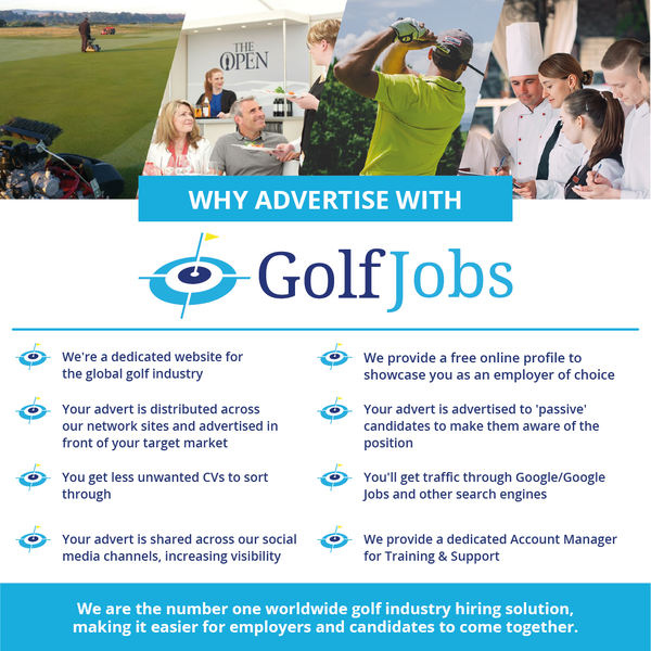 Golf industry receives a new specialist job site