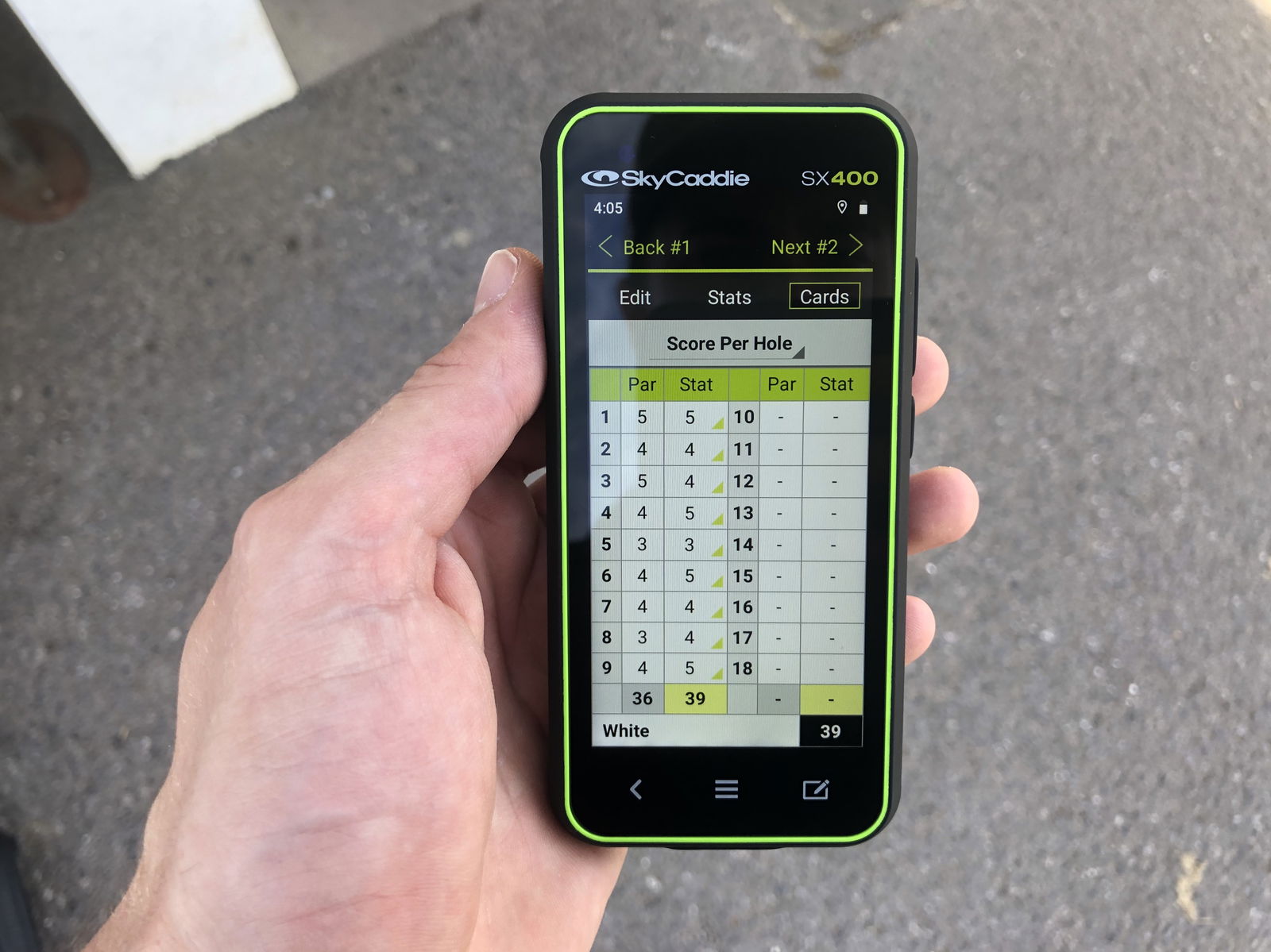 SkyCaddie SX400 Review