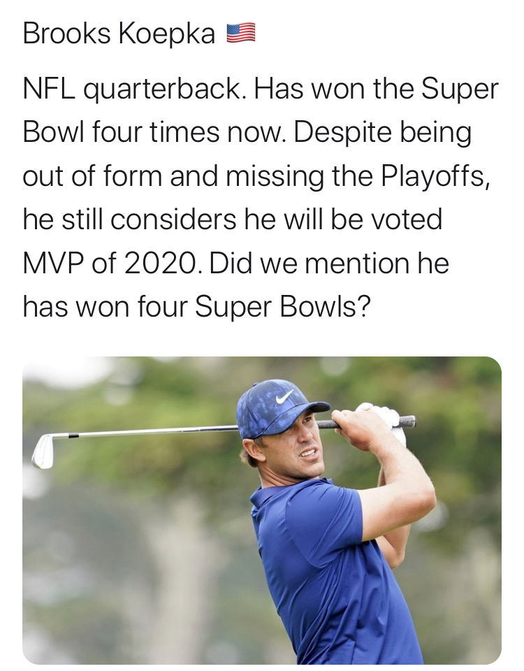 PAR-ODY: If some of the world's best golfers had different day jobs...