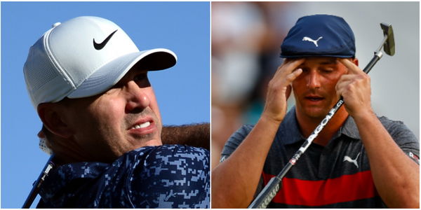 Bryson DeChambeau's WILD first hole in Bahamas saw him high-fiving a spectator