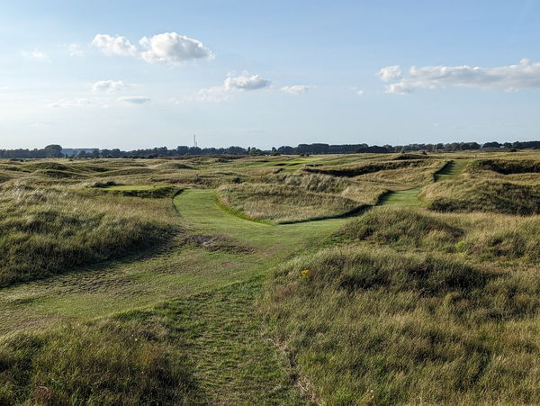 Royal St George's 9th hole