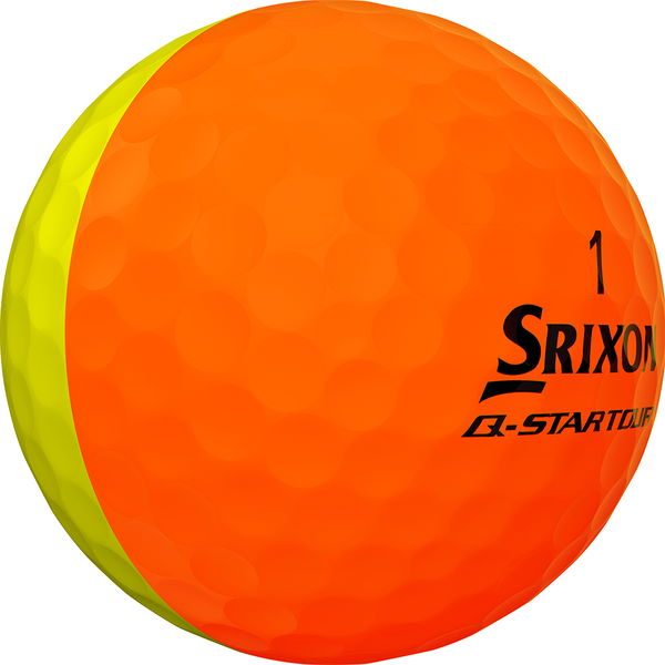 Srixon Q-STAR TOUR DIVIDE golf balls - start seeing DOUBLE!