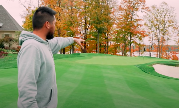 Jason Day shows off INCREDIBLE golf complex in his back garden!