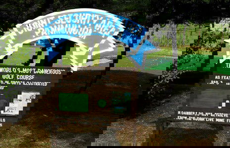 The world's most dangerous golf course
