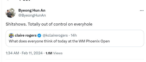 PGA Tour pro rips into WM Phoenix Open after shocking scenes