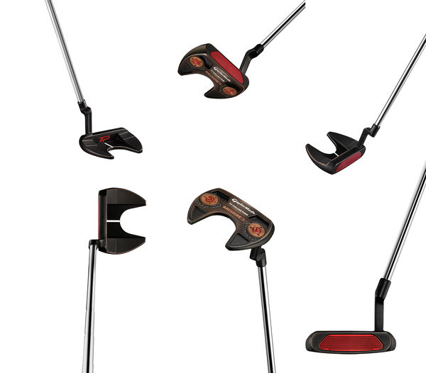 TaylorMade release TP Black Copper Collection of putters, used by Rory McIlroy