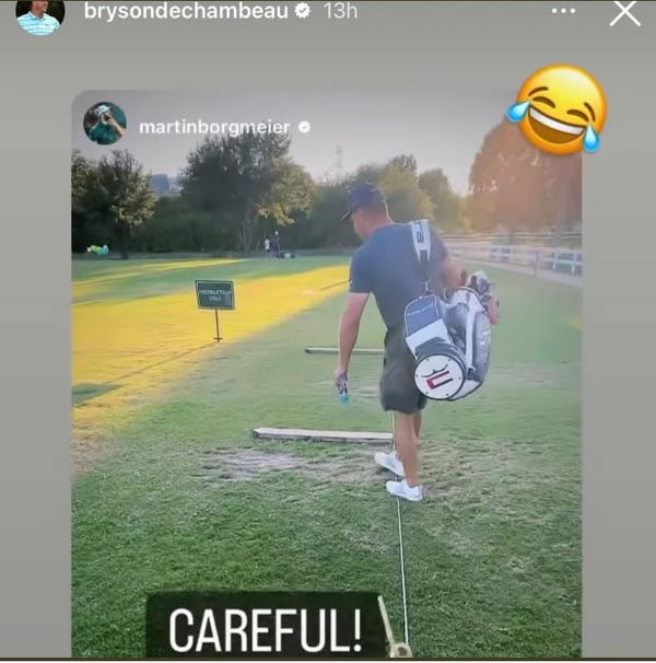 Bryson DeChambeau roasted as D. Love III expertly handles rope at Presidents Cup