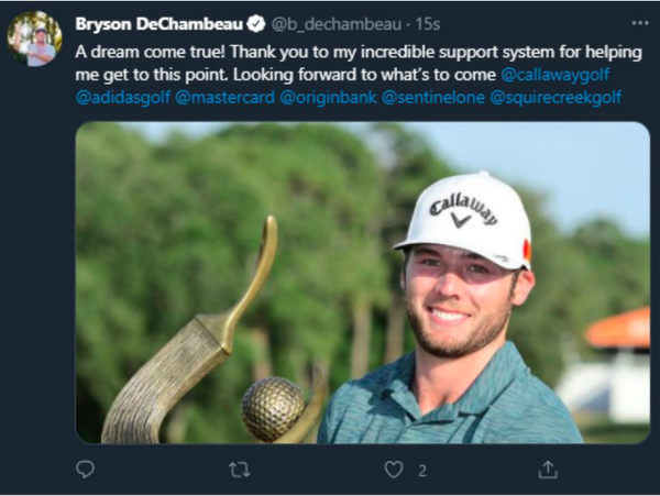 Louis Oosthuizen suffers same social media BLUNDER as Bryson DeChambeau