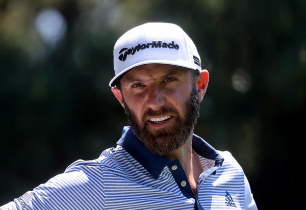 Dustin Johnson has a SHOCKER in the sand: 