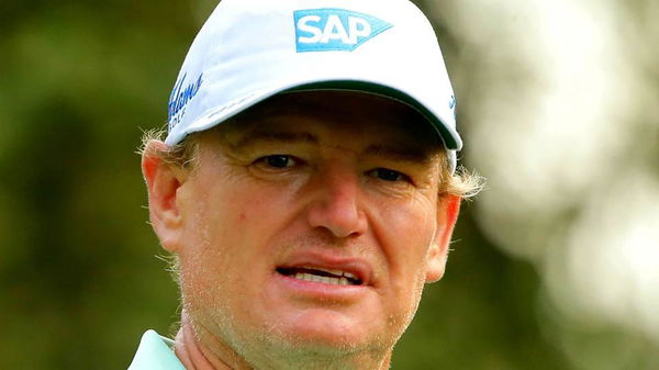 WATCH: Ernie Els hits tee shot into lava on PGA Tour Champions