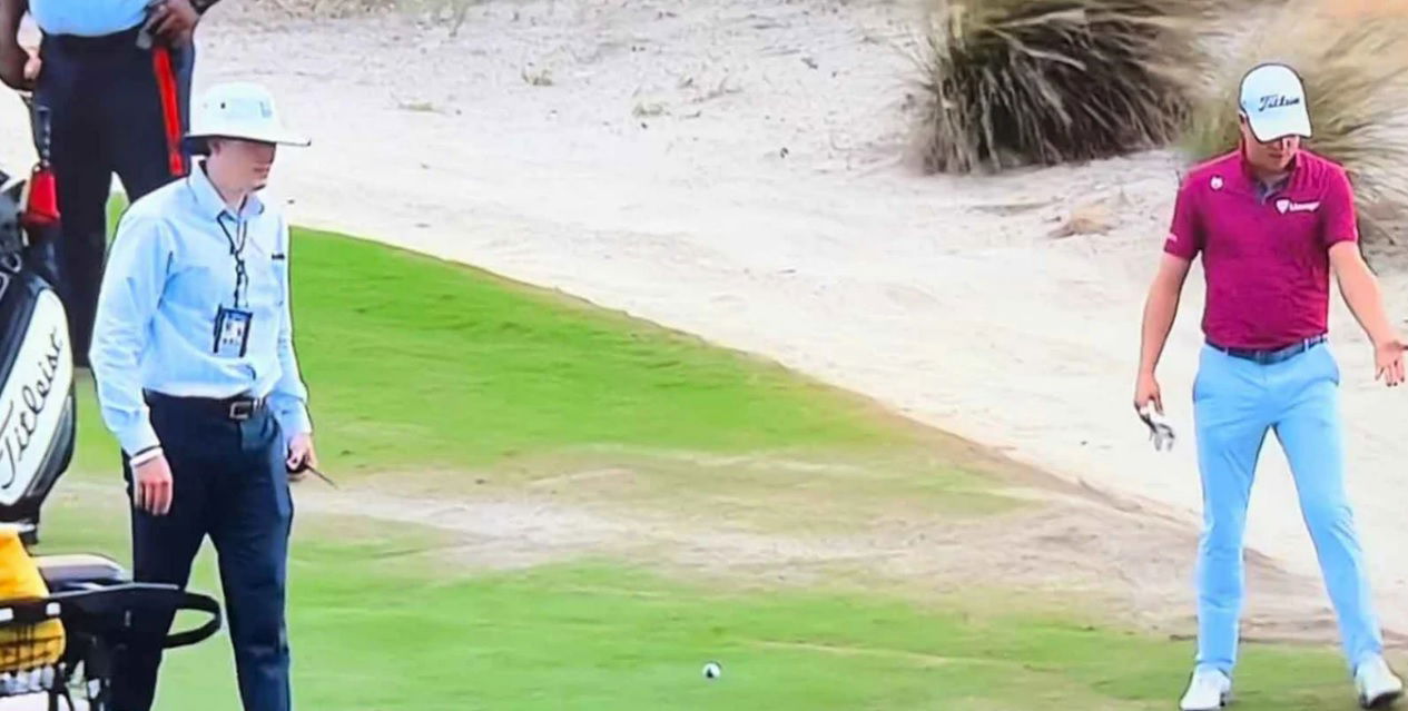 Justin Thomas caught up in rules fiasco at Tiger's event: