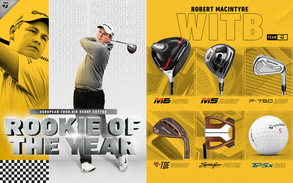 Robert MacIntrye crowned European Tour Rookie of the Year