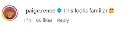 Paige Spiranac seems pretty upset (?) with antics of influencer Cailyn Henderson