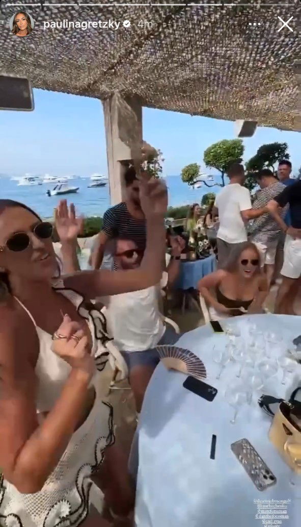 Dustin Johnson PARTIES HARD with Paulina Gretzky ahead of The Open