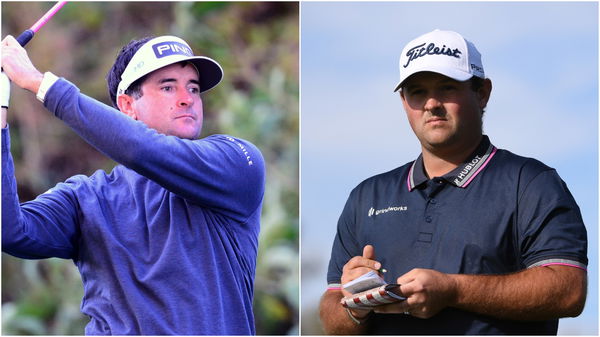 Bubba Watson BURNS Patrick Reed at the first tee before their WGC match