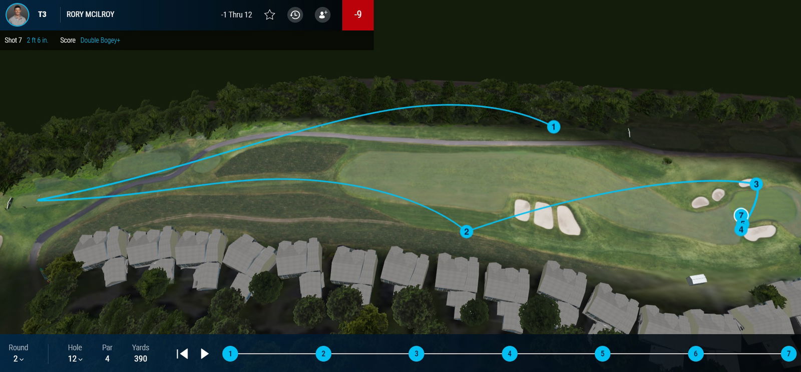 WATCH: Rory McIlroy makes an 8 (!) on a par-4 at Travelers Championship