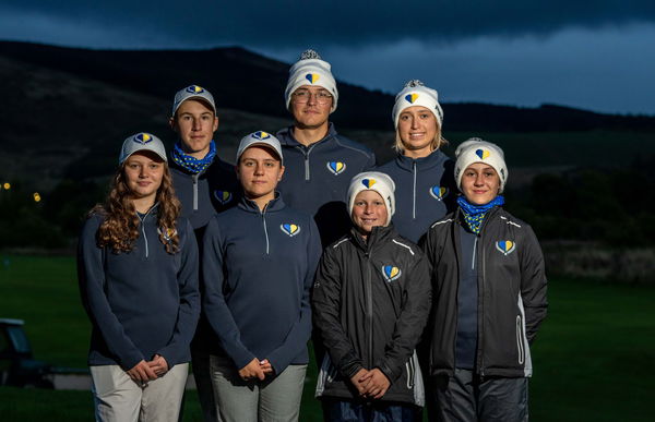 Teenage golfers from war-torn Ukraine meet Rory McIlroy at St. Andrews