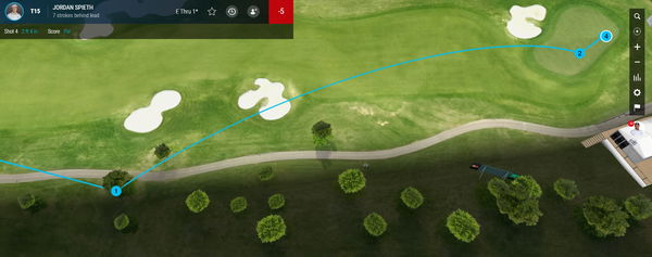 WATCH: Jordan Spieth escapes once again with