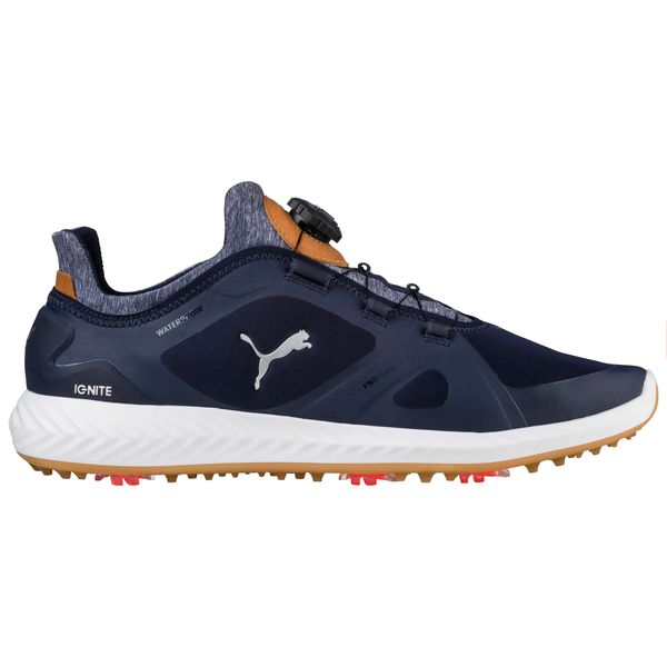 Puma launch IGNITE PWRADAPT golf shoes with three-dimensional cleats